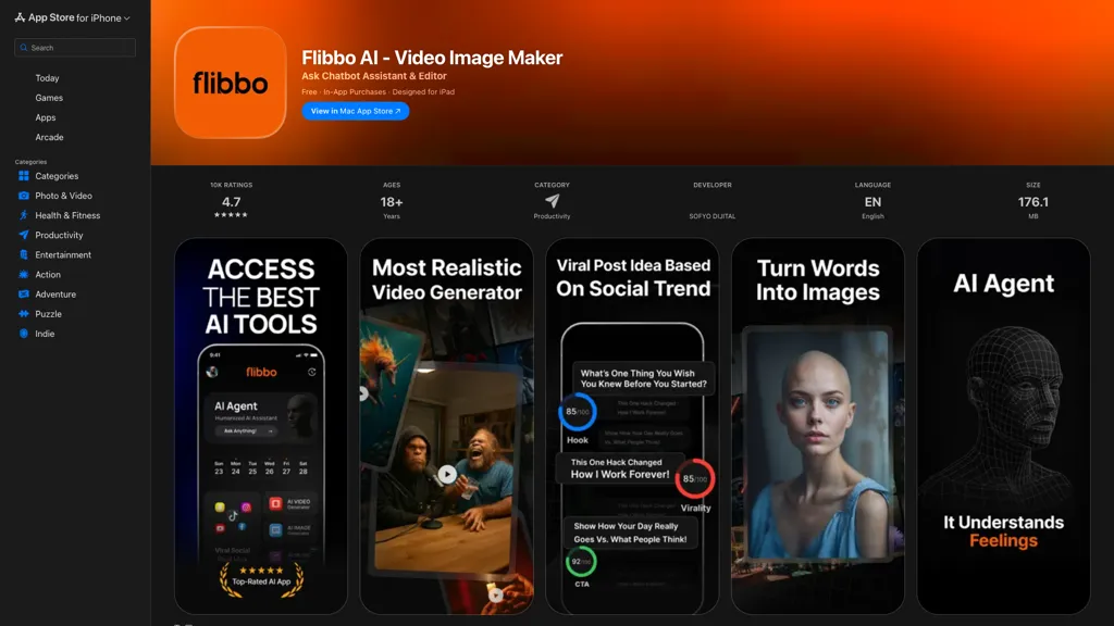 Flibbo screenshot