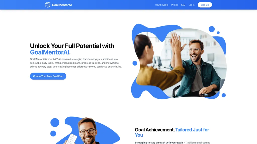 GoalMentorAI screenshot