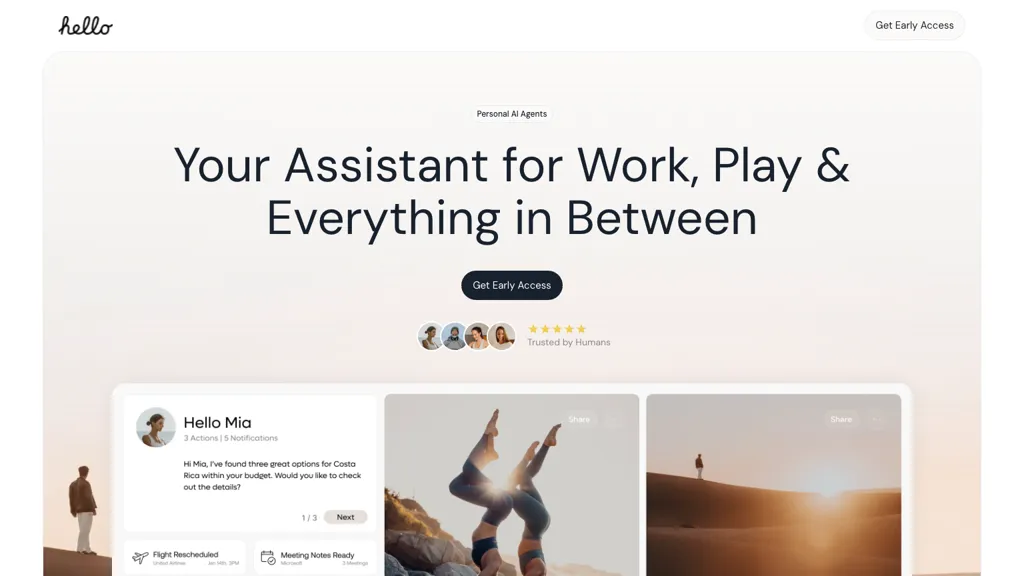 Hello Assist screenshot