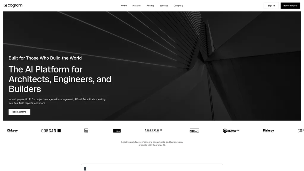 Cogram screenshot