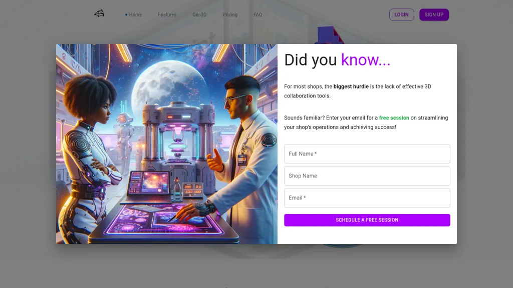 Make-Print Platform screenshot