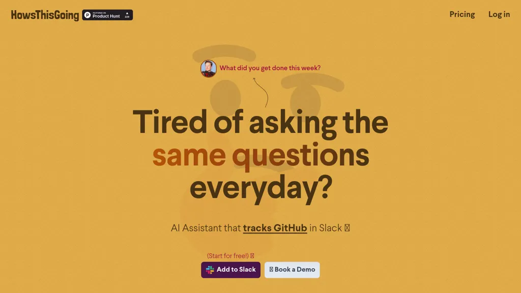 HowsThisGoing screenshot