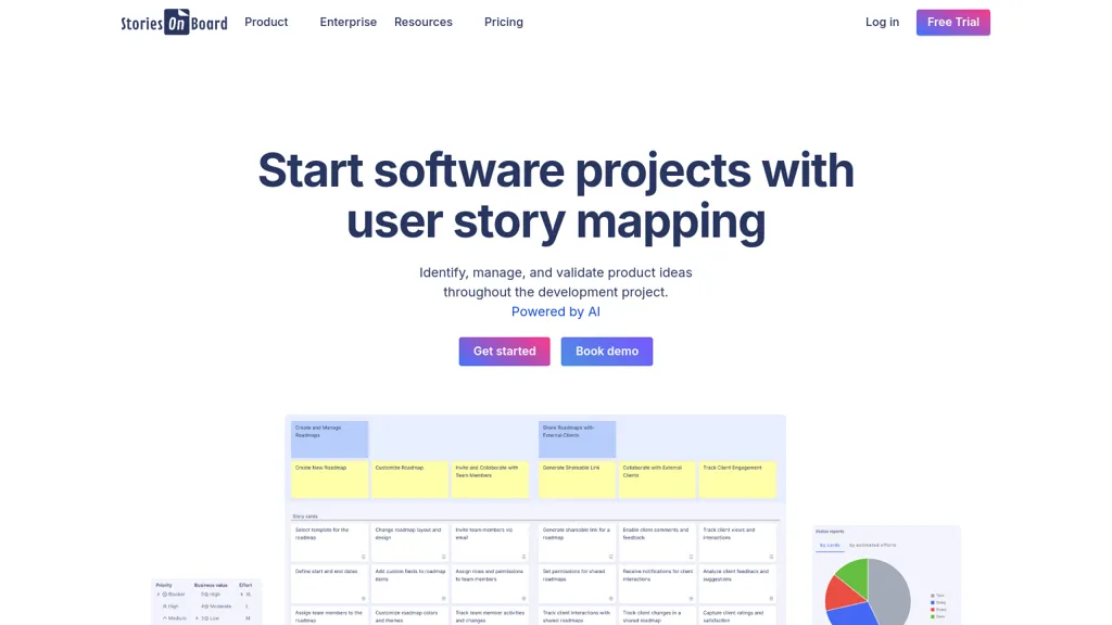 StoriesOnBoard screenshot