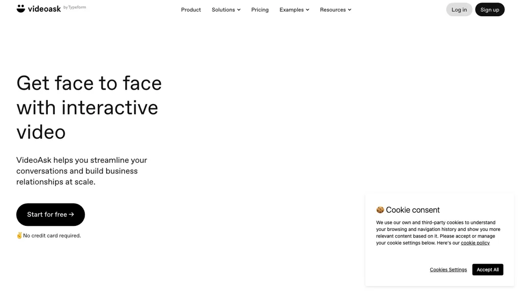 VideoAsk screenshot
