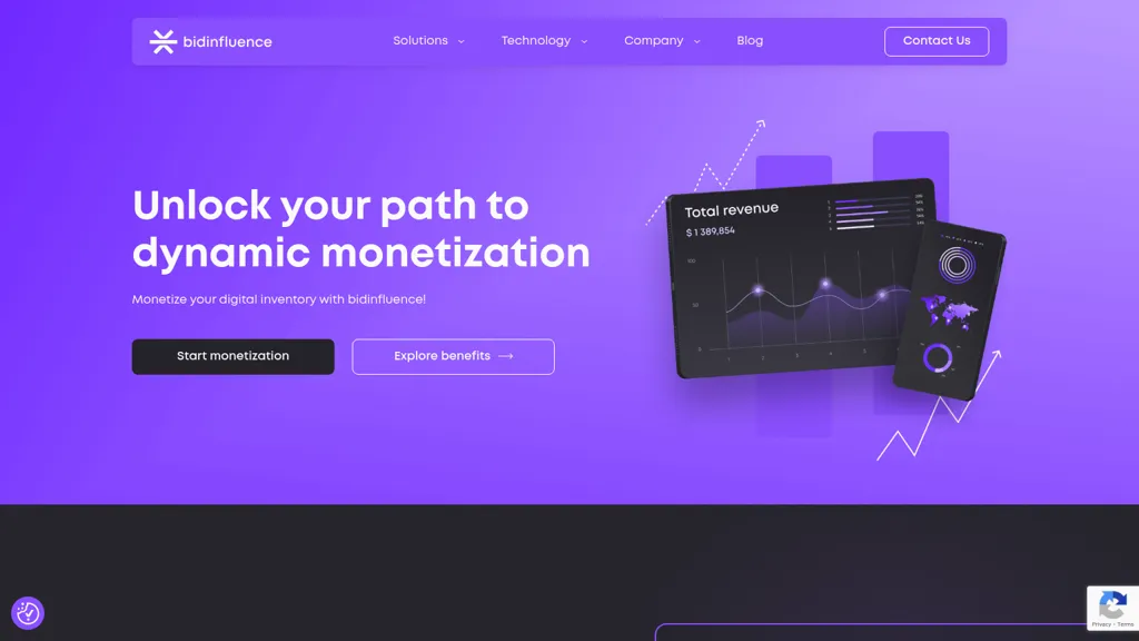 Bidinfluence screenshot