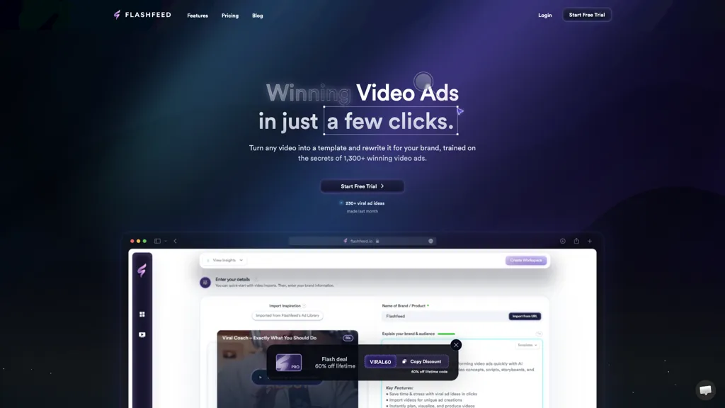 Flashfeed screenshot