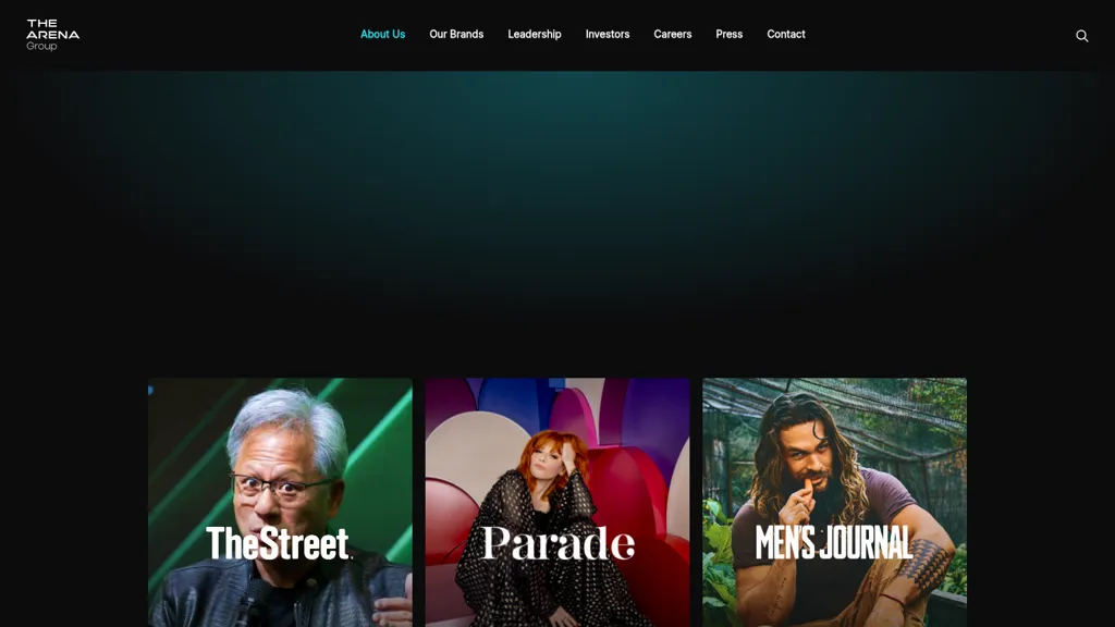 Arena Group screenshot