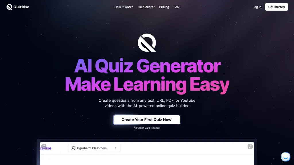 Quizrise screenshot