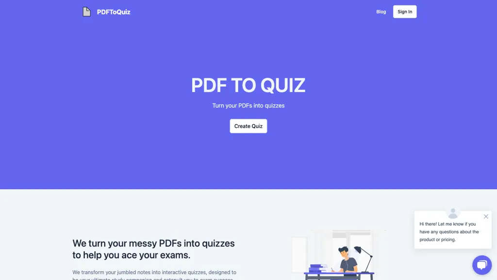 PDFToQuiz screenshot