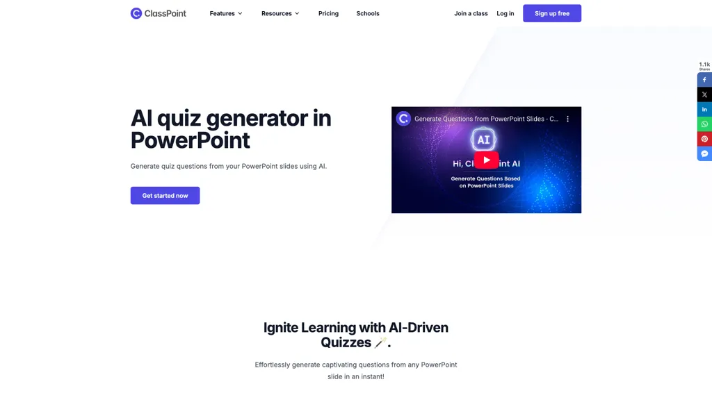 ClassPoint AI screenshot