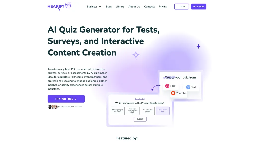Hearify screenshot
