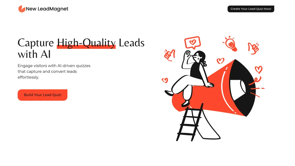 New LeadMagnet screenshot