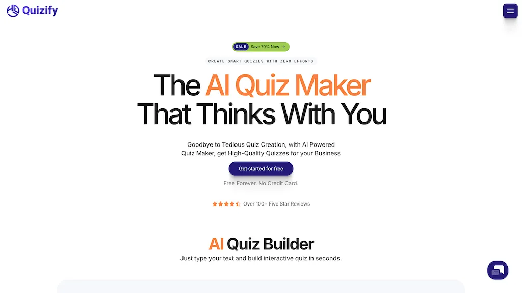 Quizify - AI Quiz Maker screenshot