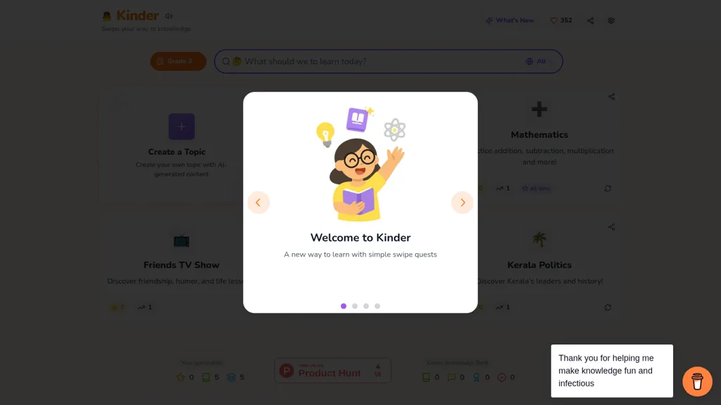 Kinder games screenshot