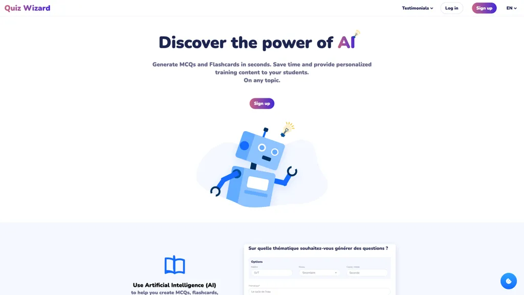 Quiz Wizard screenshot
