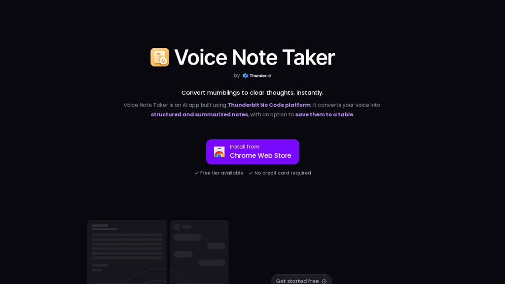 Voice Note Taker screenshot