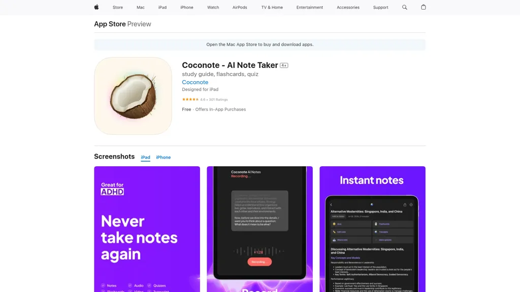 AI Note Taker screenshot