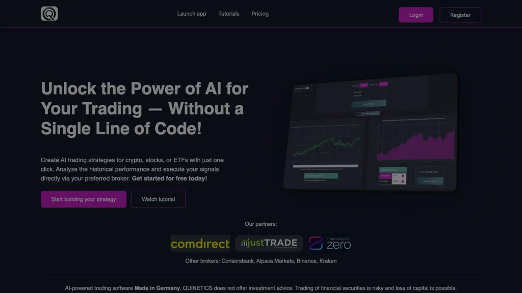 QUINETICS screenshot