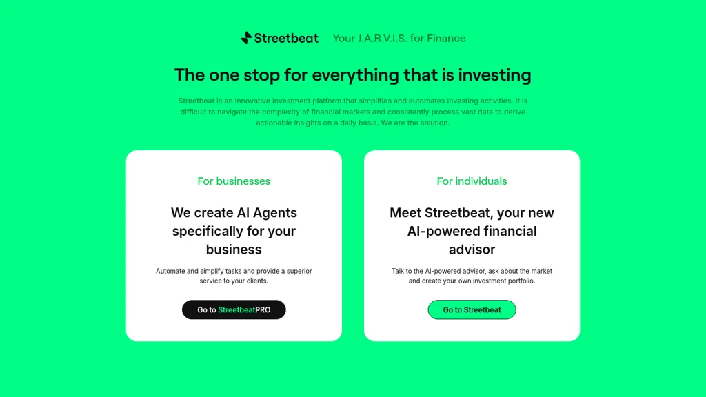 Streetbeat screenshot