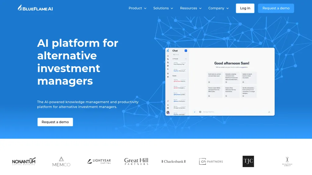 BlueFlame AI screenshot