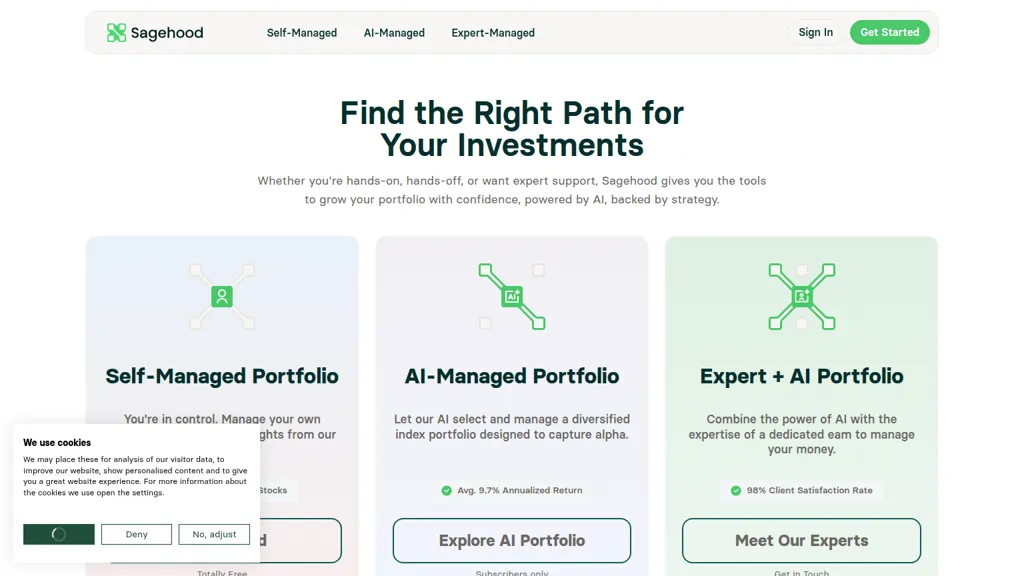 Sagehood AI screenshot