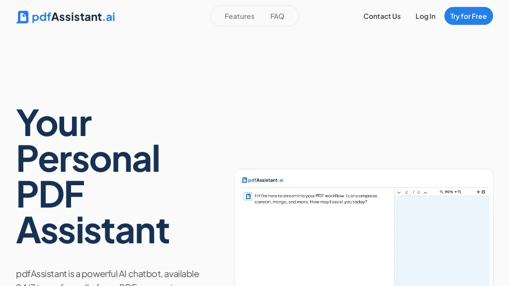 pdfAssistant.ai screenshot