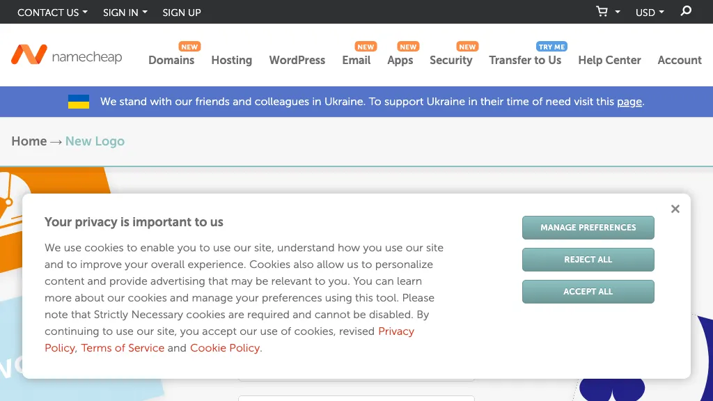 Namecheap Logo Maker screenshot