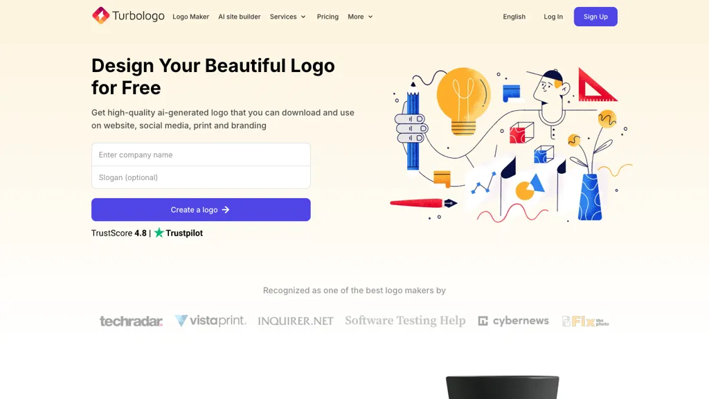 Turbologo screenshot