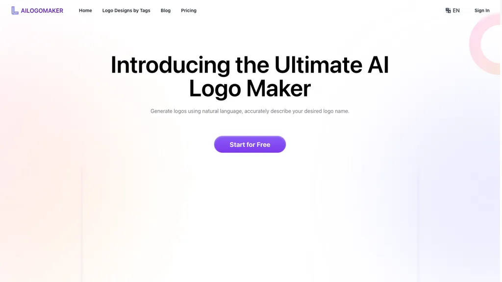 AILogoMaker screenshot