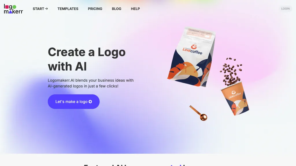 LogoMakerr.ai screenshot