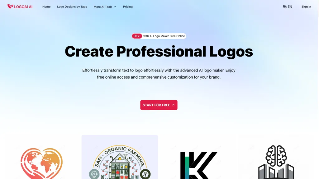 LogoAI.ai screenshot