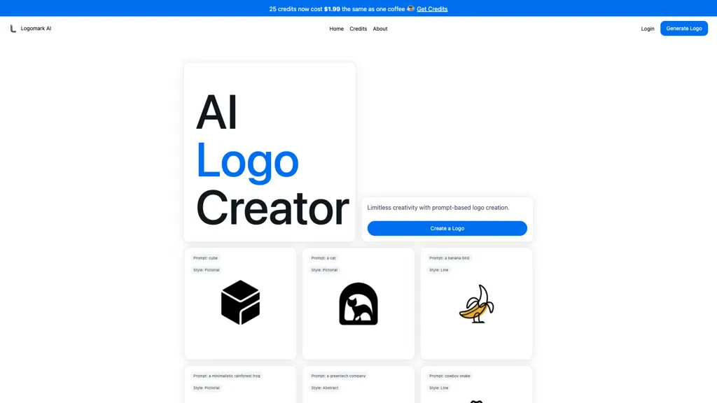 Logomark AI screenshot