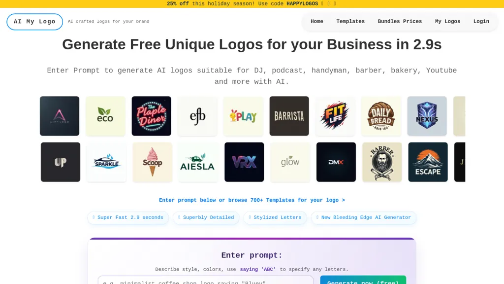 AI My Logo screenshot