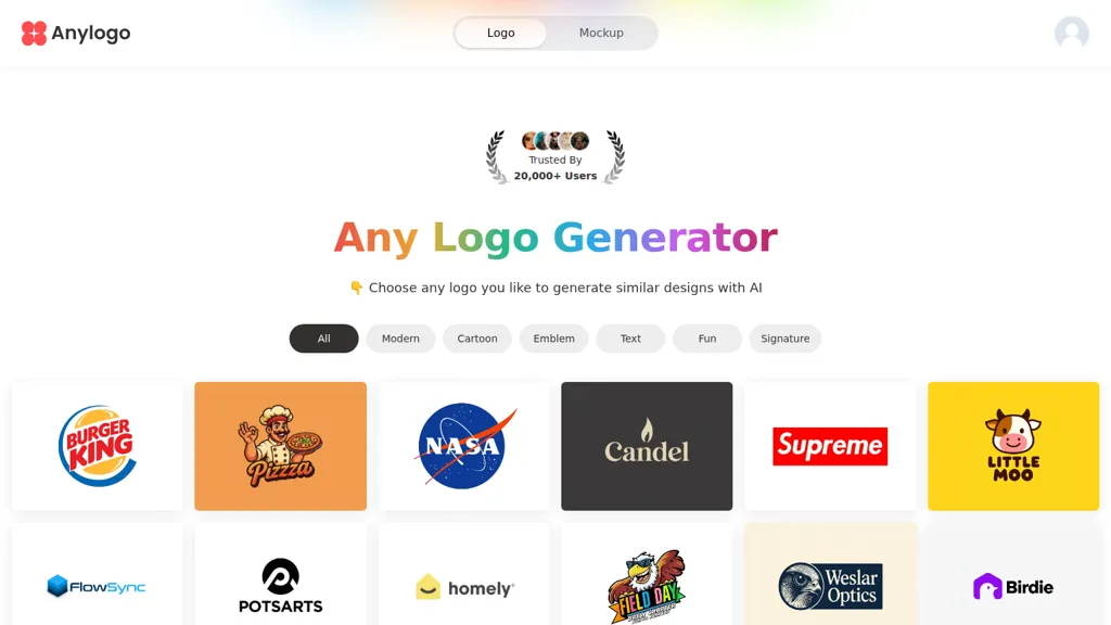 anylogo.ai screenshot