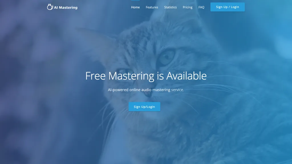 AI Mastering screenshot