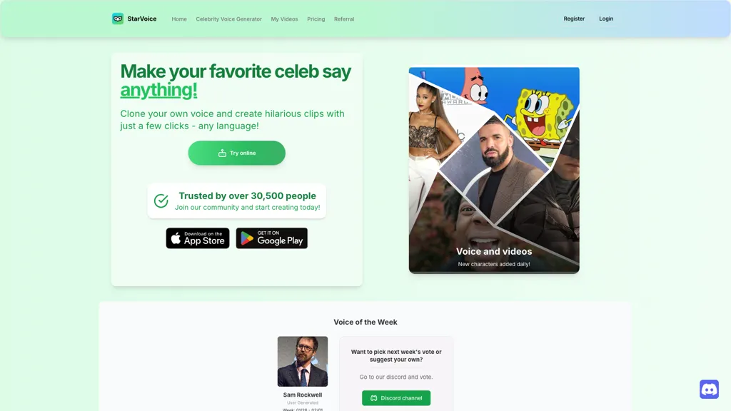 StarVoiceAi screenshot