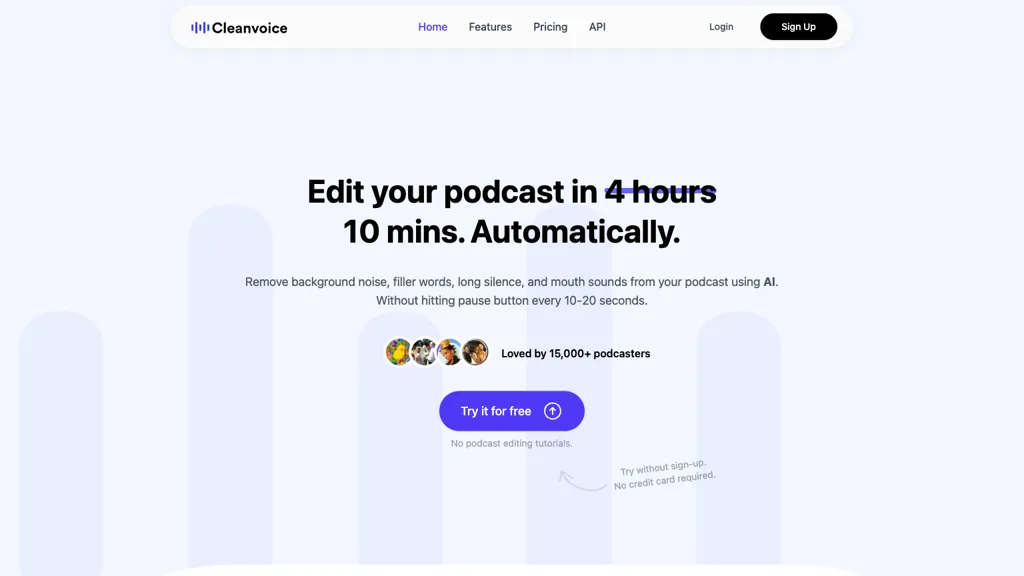 Cleanvoice AI screenshot