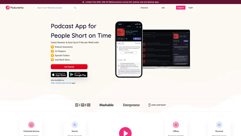 Podurama screenshot