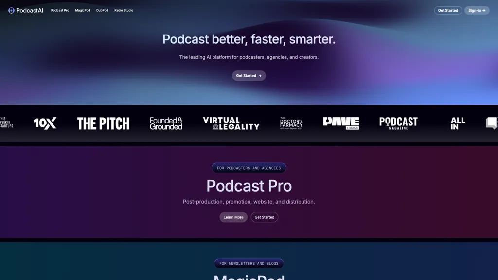 PodcastAI screenshot