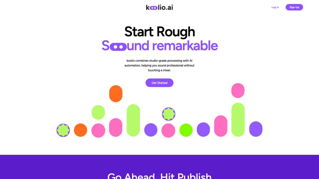 Koolio.ai screenshot