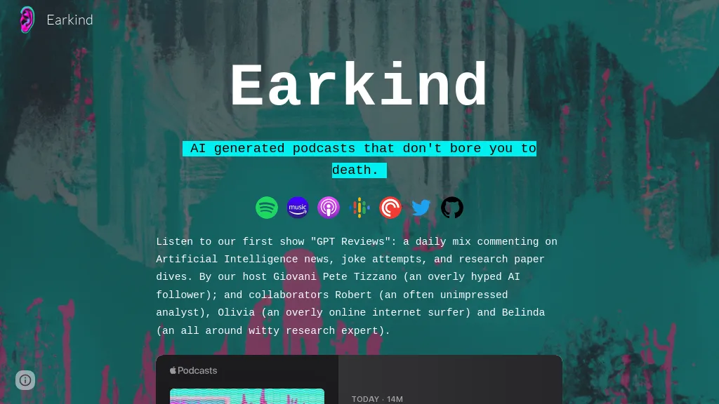 Earkind screenshot