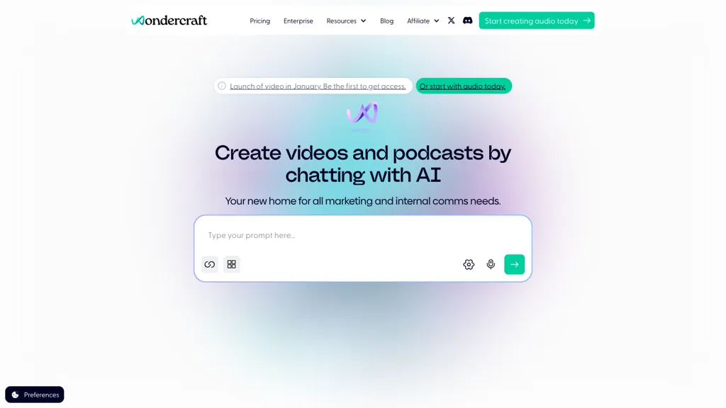 Wondercraft screenshot