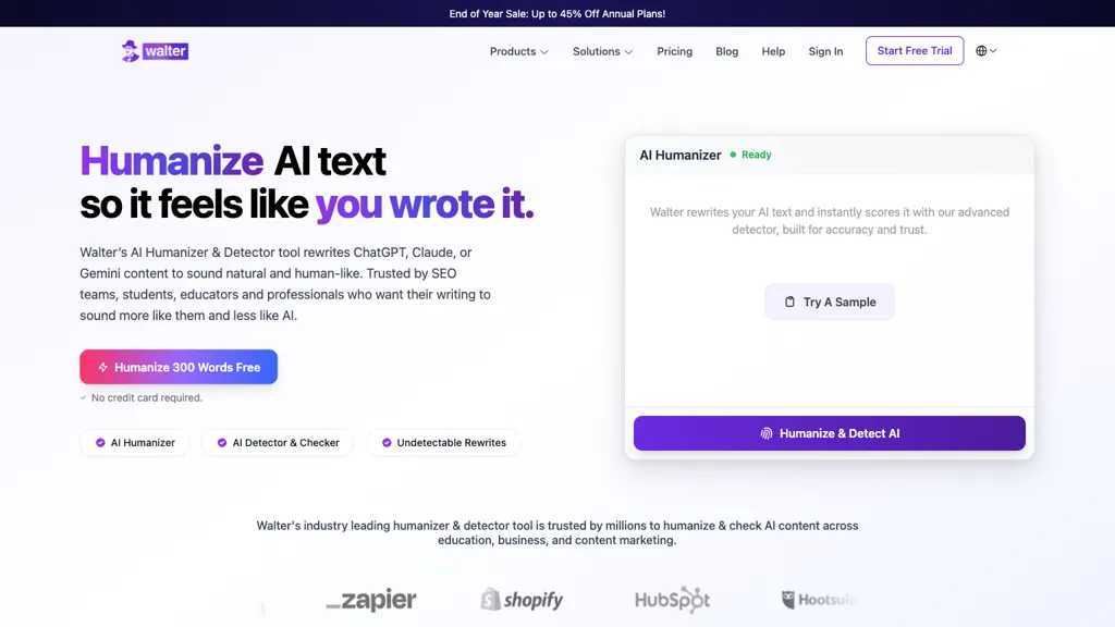 Walter writes AI screenshot