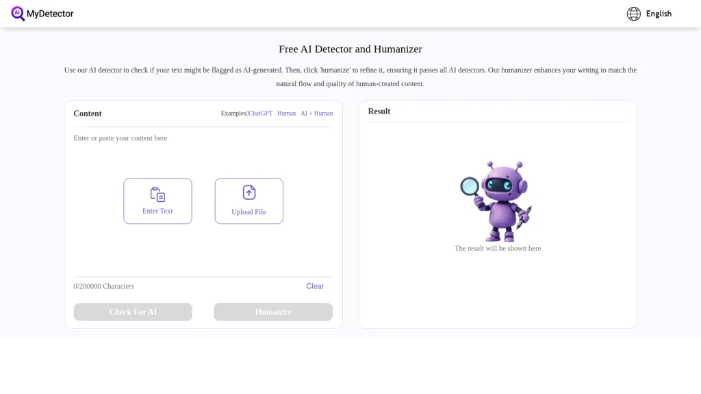 MyDetector screenshot