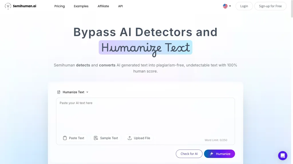Semihuman.Ai screenshot