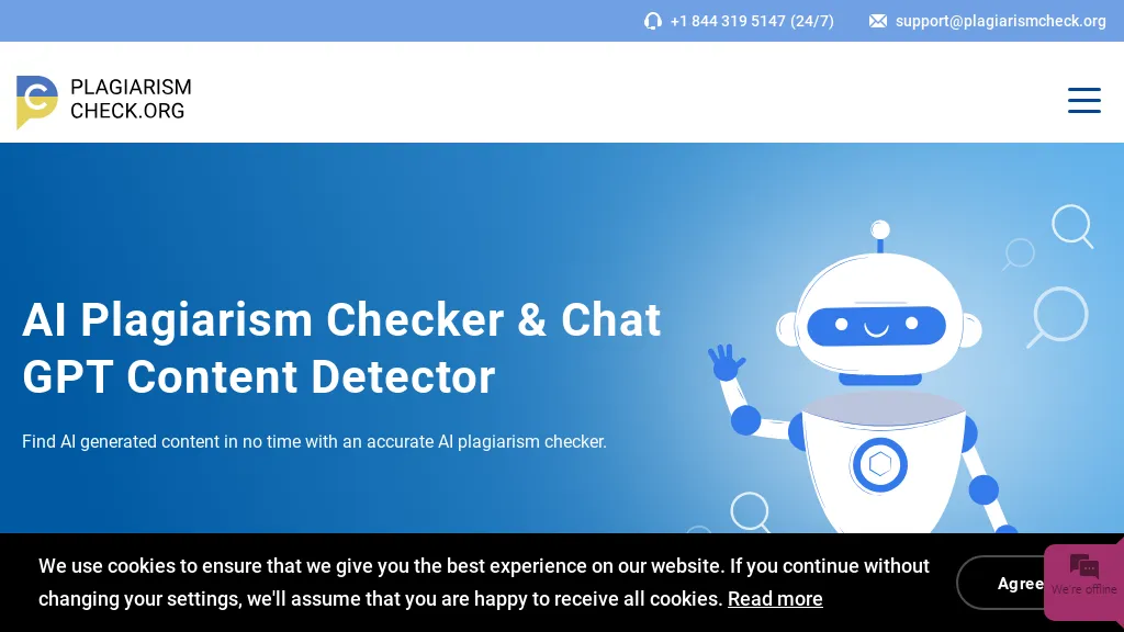 AI Plagiarism Checker screenshot
