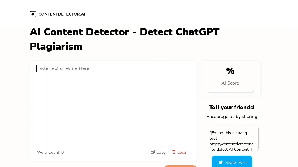ContentDetector.ai screenshot