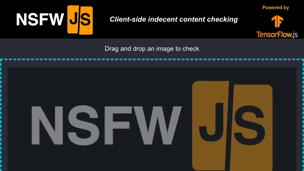 NSFW JS screenshot