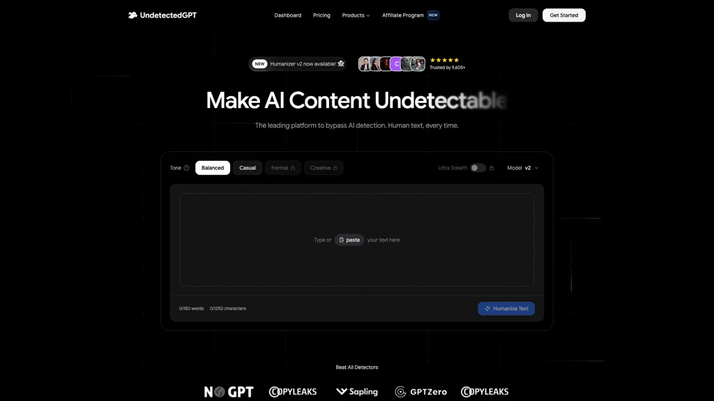 UndetectedGPT screenshot