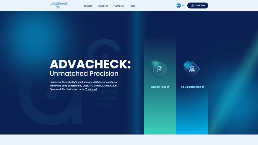 Advacheck screenshot